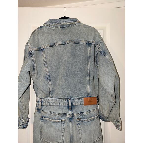 7 For All Mankind Relaxed Denim Dress - Picture 11 of 12